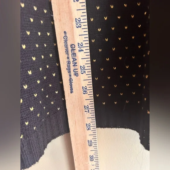 Vintage Lurex knit cardigan - Picture 10 of 12